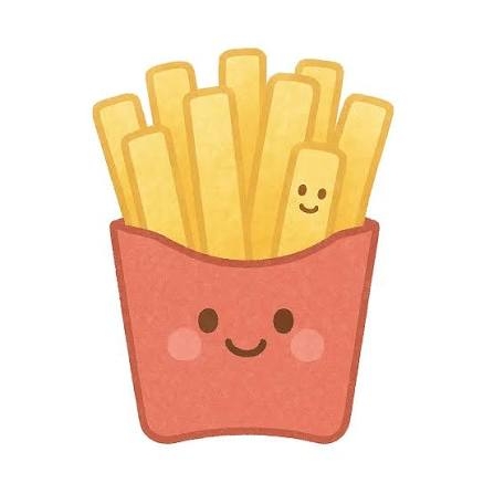 セットのフライドポテトは何サイズ頼みますか？