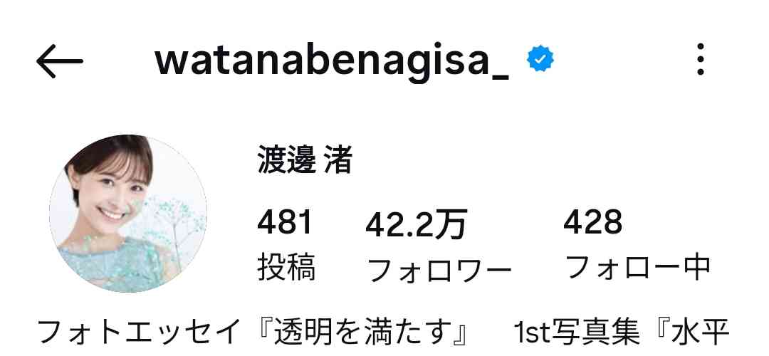  “濡れ髪バスト”どアップの大胆写真集発売の渡邊渚に「何がしたいの？」グラビア路線に疑問噴出