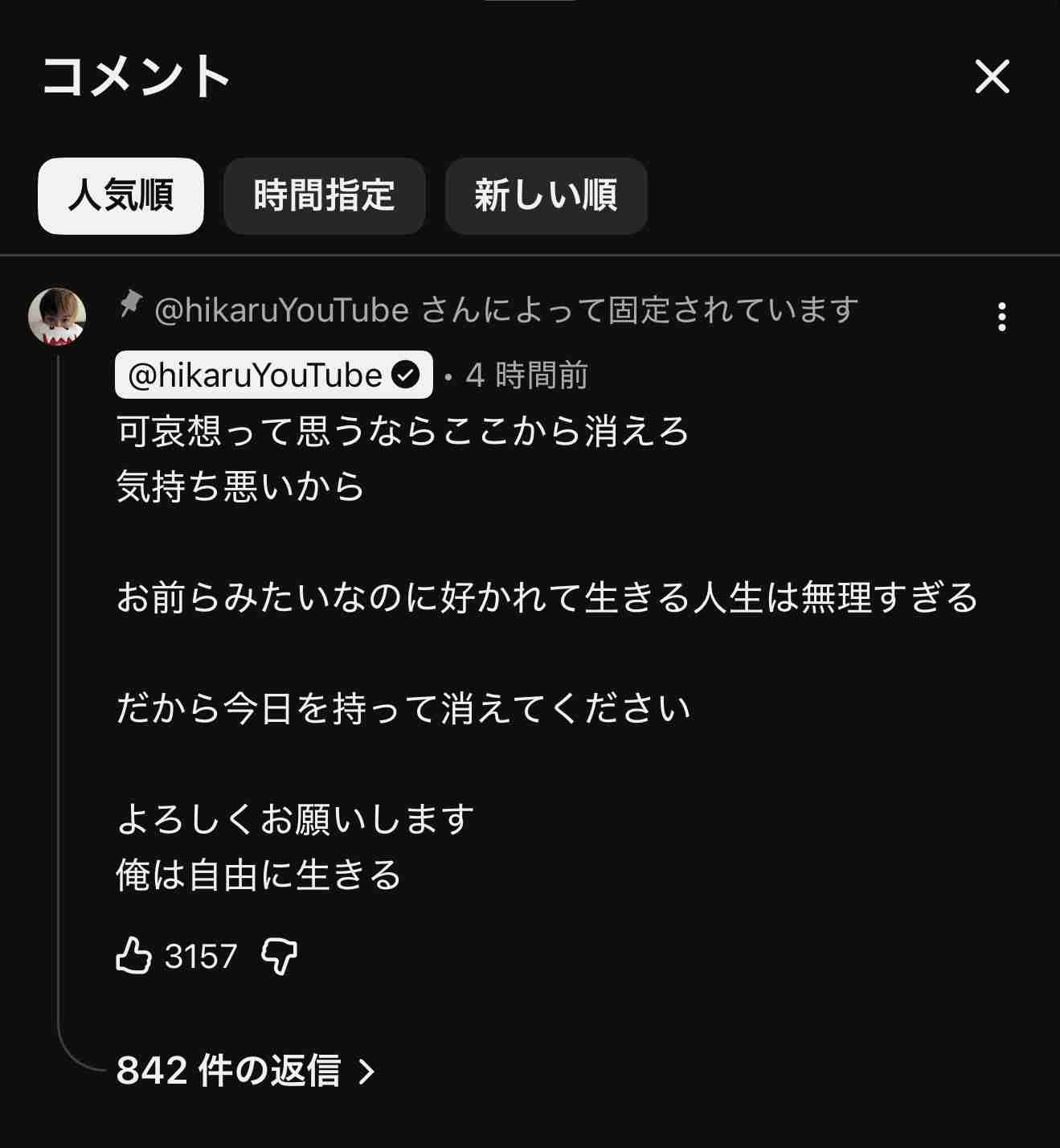 ヒカル　妻・進撃のノアと『オープンマリッジ』選択「俺は離婚はしたくない。でも浮気もしたい」　合意のもと配偶者以外の異性ともOKに