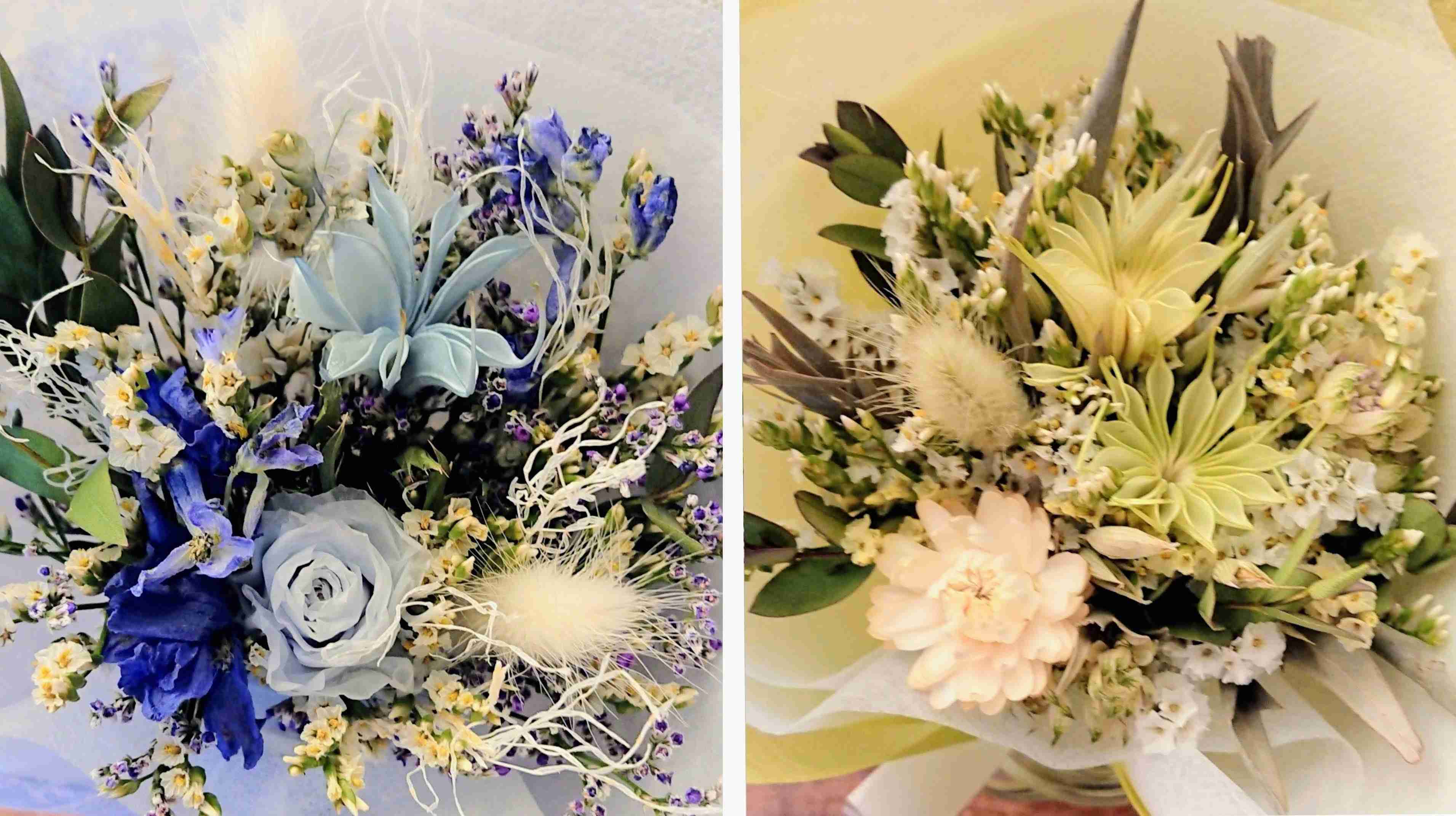 フラワーアレンジメントをしている方🌸