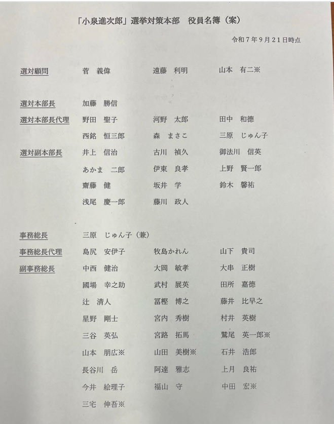 小泉進次郎氏が総裁になるのは「まだ早すぎる」父の純一郎氏が言及　事前相談もなし　盟友明かす