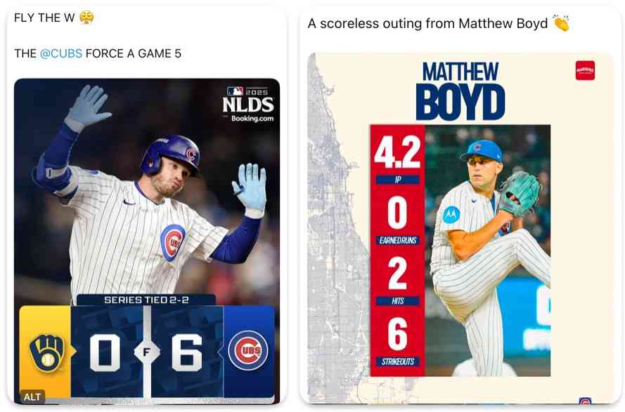 【応援】MLBシカゴ・カブス／今永昇太投手、鈴木誠也選手所属　2025.10.9〜