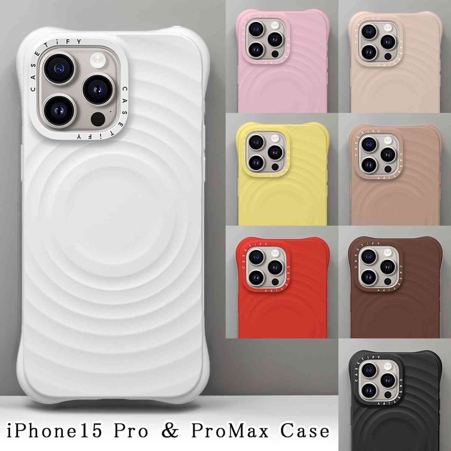 透明のスマホケースが最近流行ってる気がする