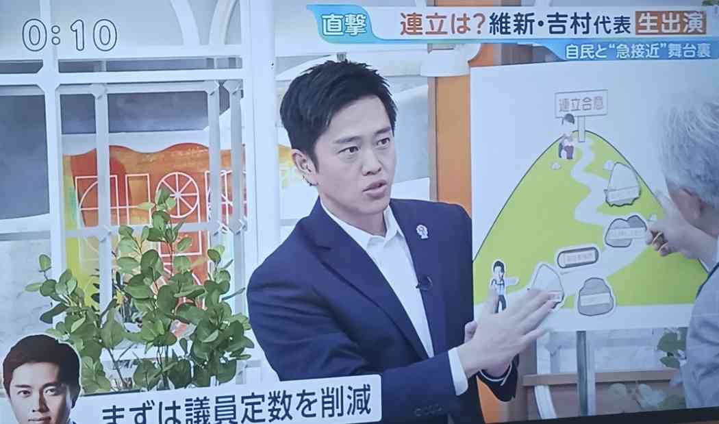 自民、議員定数削減受け入れへ　維新との政策協議