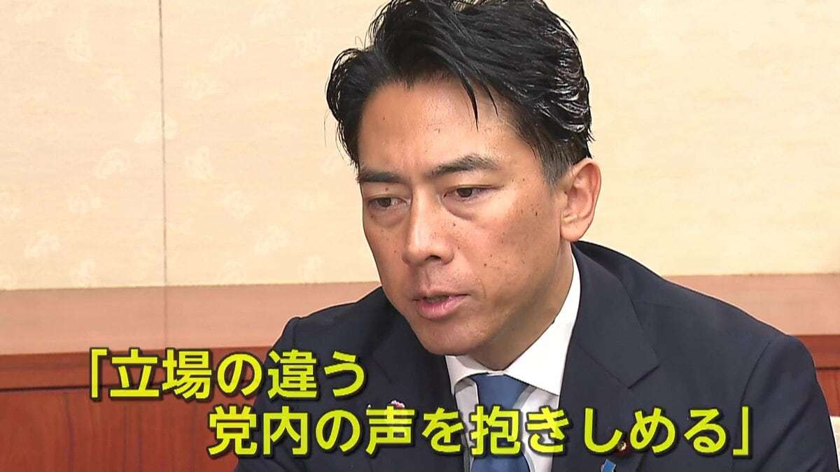 【速報】小泉進次郎農水大臣を防衛大臣で起用へ　自民・高市総裁が方針固める