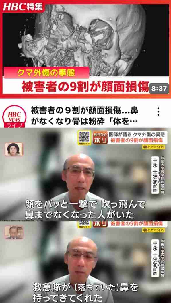 花巻市の保育園にクマ侵入　ドア越しに中をのぞき込む【岩手】