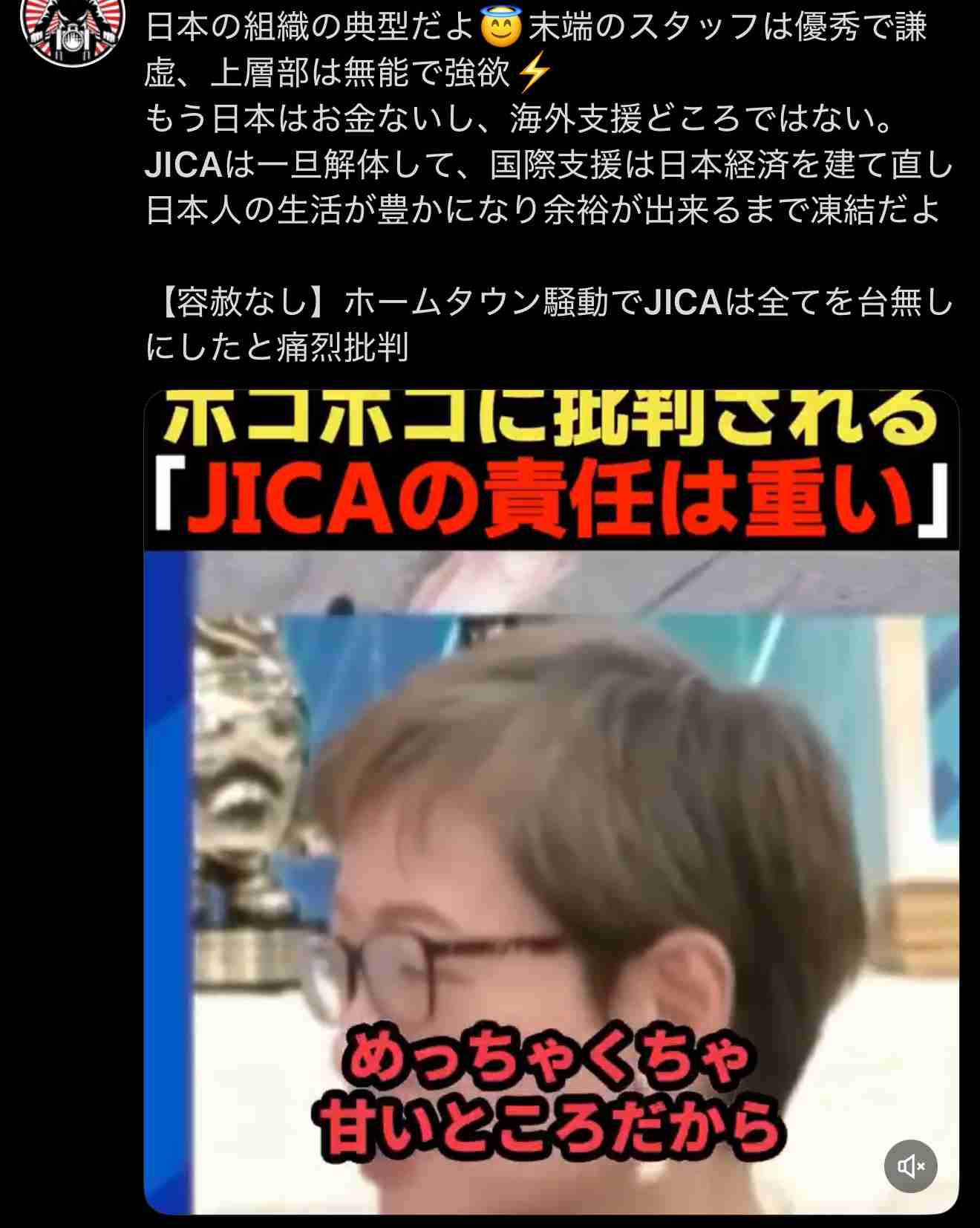 「クレーマーが勝てる時代になってしまった」JICAホームタウン事業　誤情報で抗議殺到→撤回…陰謀論ウォッチャーが鳴らす警鐘