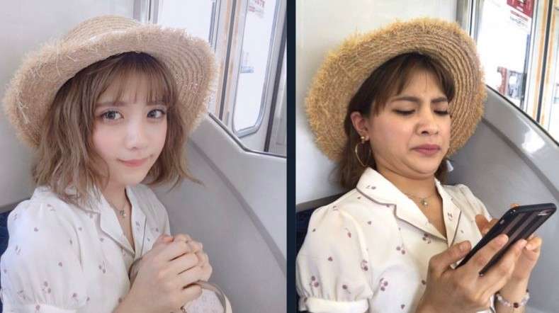 鏡の自分はそこそこイケてるのに写真だと不細工