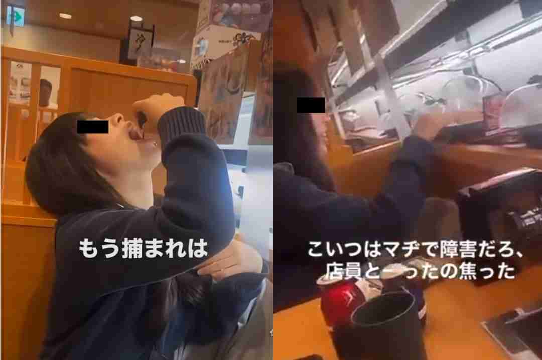 くら寿司で「レーンのすしを素手で」「しょうゆ差しから直飲み」動画拡散…店舗と実行者は特定
