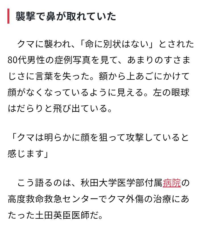 クマ対策について本気で考えよう