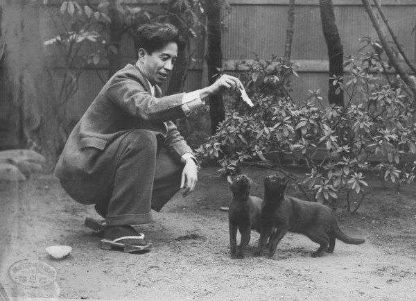 文豪や芸術家が猫と戯れてる画像を見よう! Part2