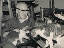 文豪や芸術家が猫と戯れてる画像を見よう! Part2