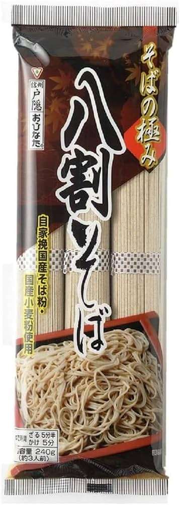 市販の美味しいそば