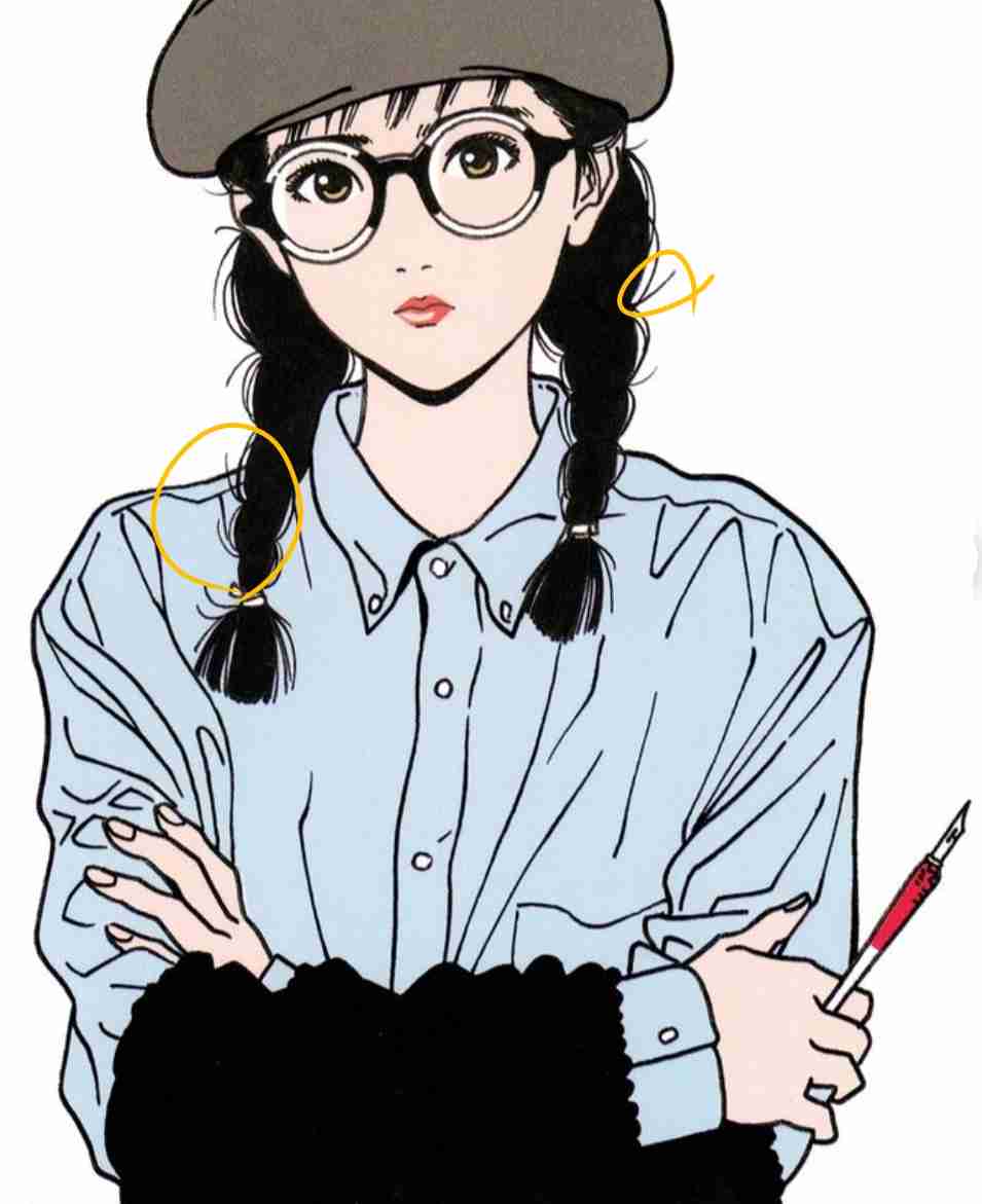 漫画家・江口寿史、横顔そっくり!イラスト「承諾を得たので再度公開します」 SNS元に描くも→モデルから連絡