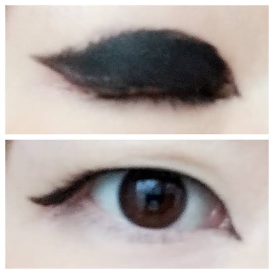 化粧を無効化する瞼