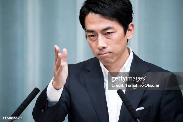 小泉進次郎氏、米国防長官との会談意欲　「防衛力強化の意志伝える」