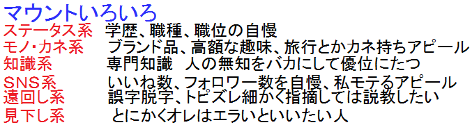 ここでは自慢していいよ