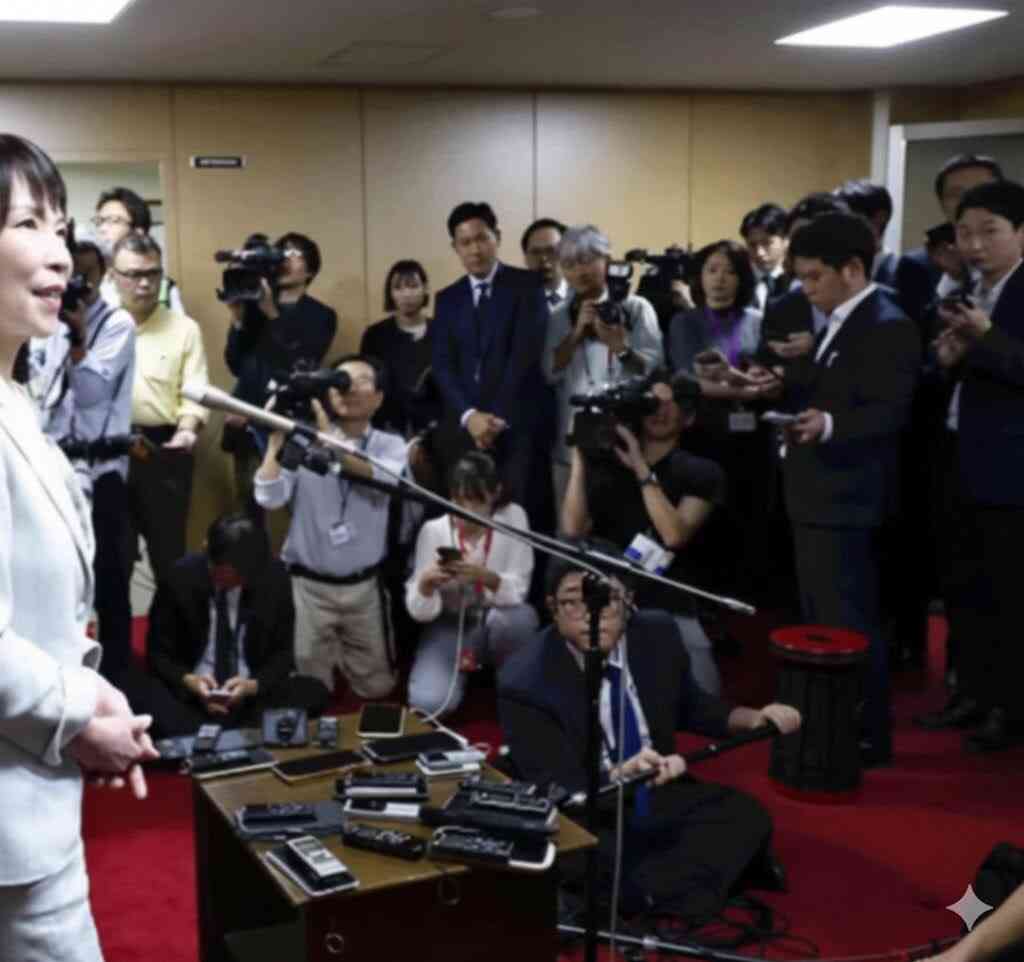「支持率下げてやる」高市総裁の会見動画に入り込んだ音声に対し様々な反応「これほどフェイクだと願いたい動画は久しぶりですね…」