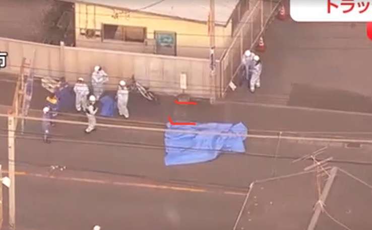 小学生男児がトラックにひかれ死亡　別の自転車とぶつかったはずみで車道に倒れ込みひかれたか　千葉・八千代市