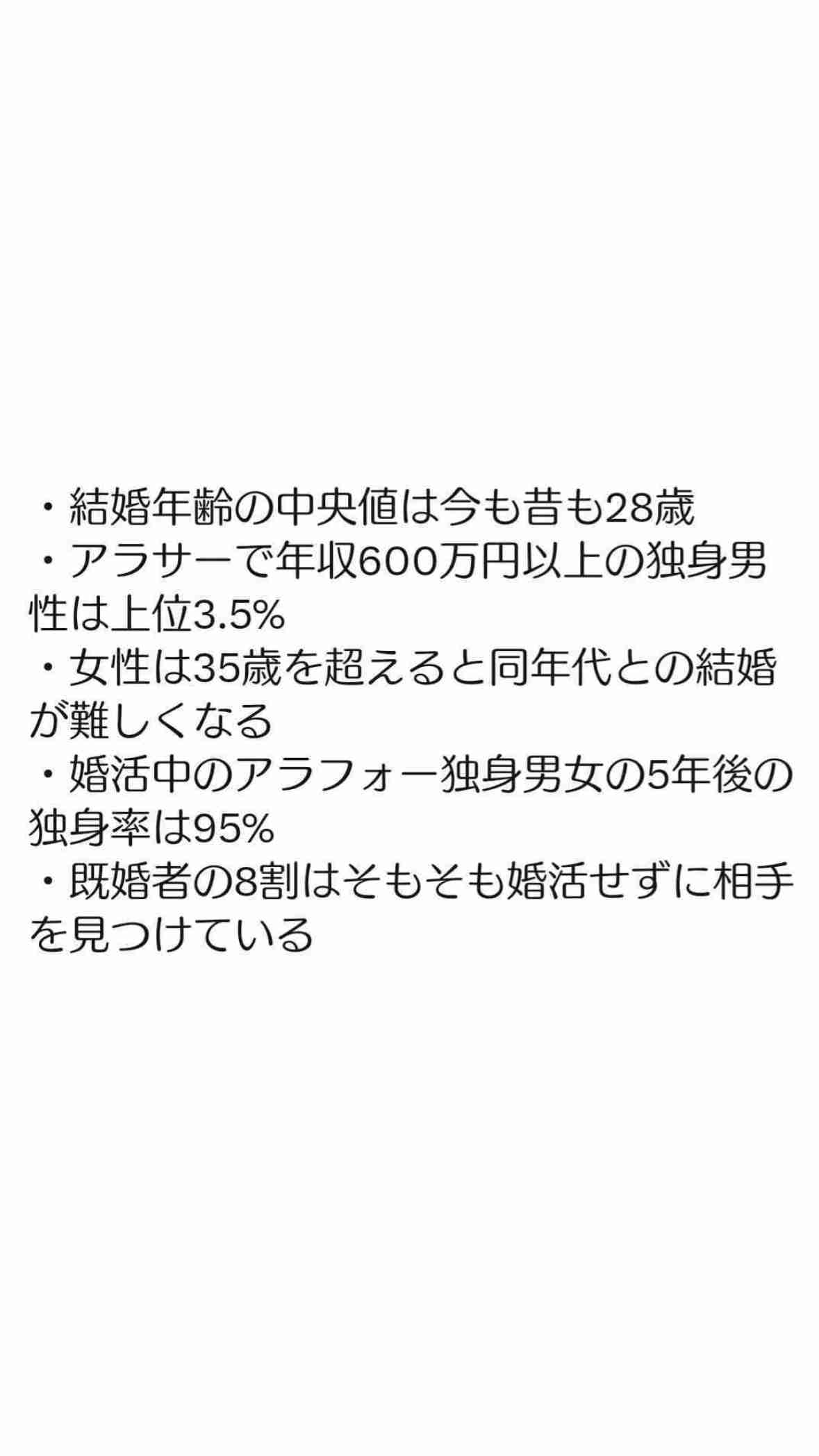 婚活歴そこそこ長いけど結婚できない人