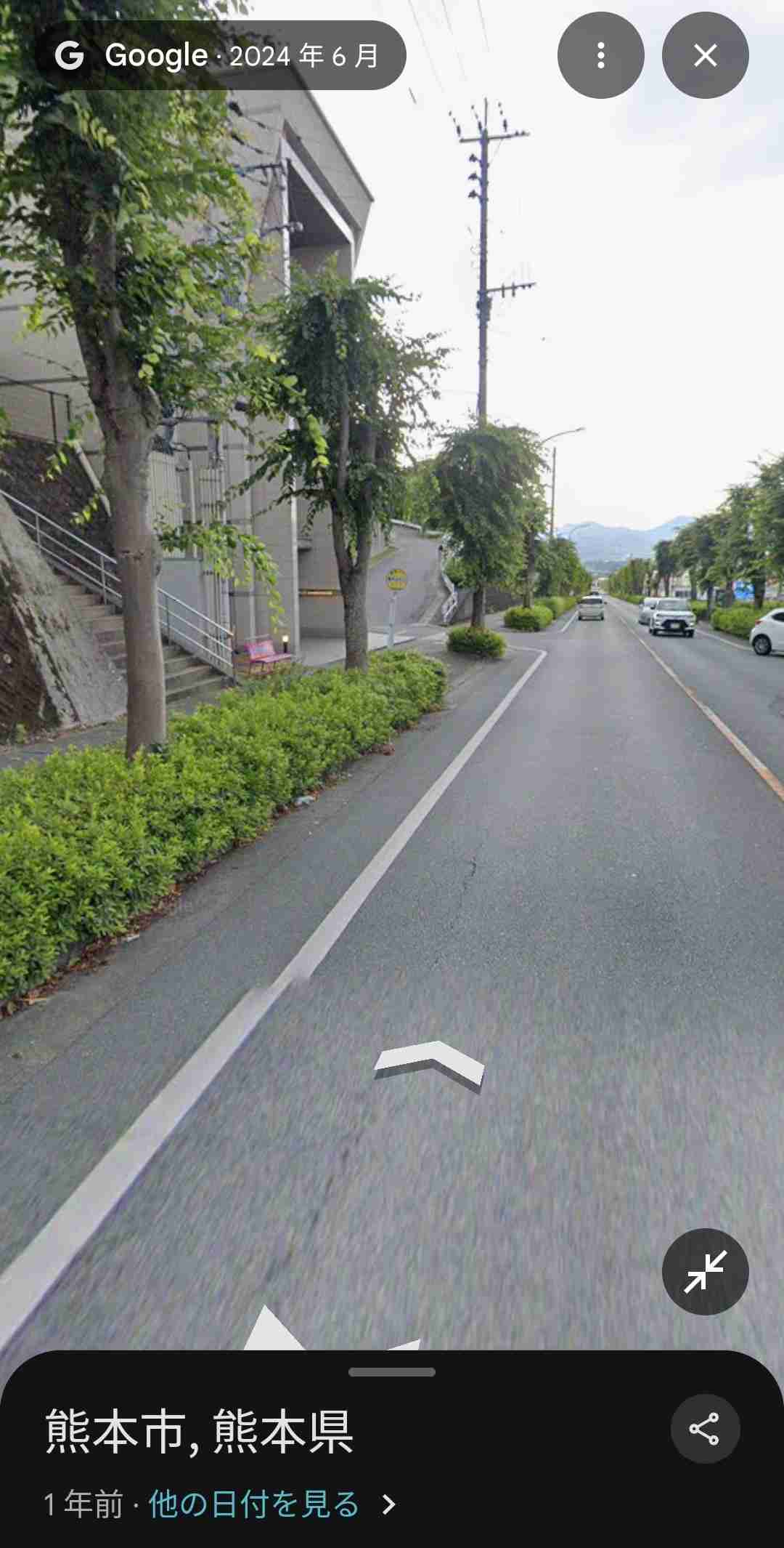 93歳男性が女子大学生の自転車にはねられ意識不明　坂を下った先のバス停付近で「気付いたときには目の前に」　熊本市北区