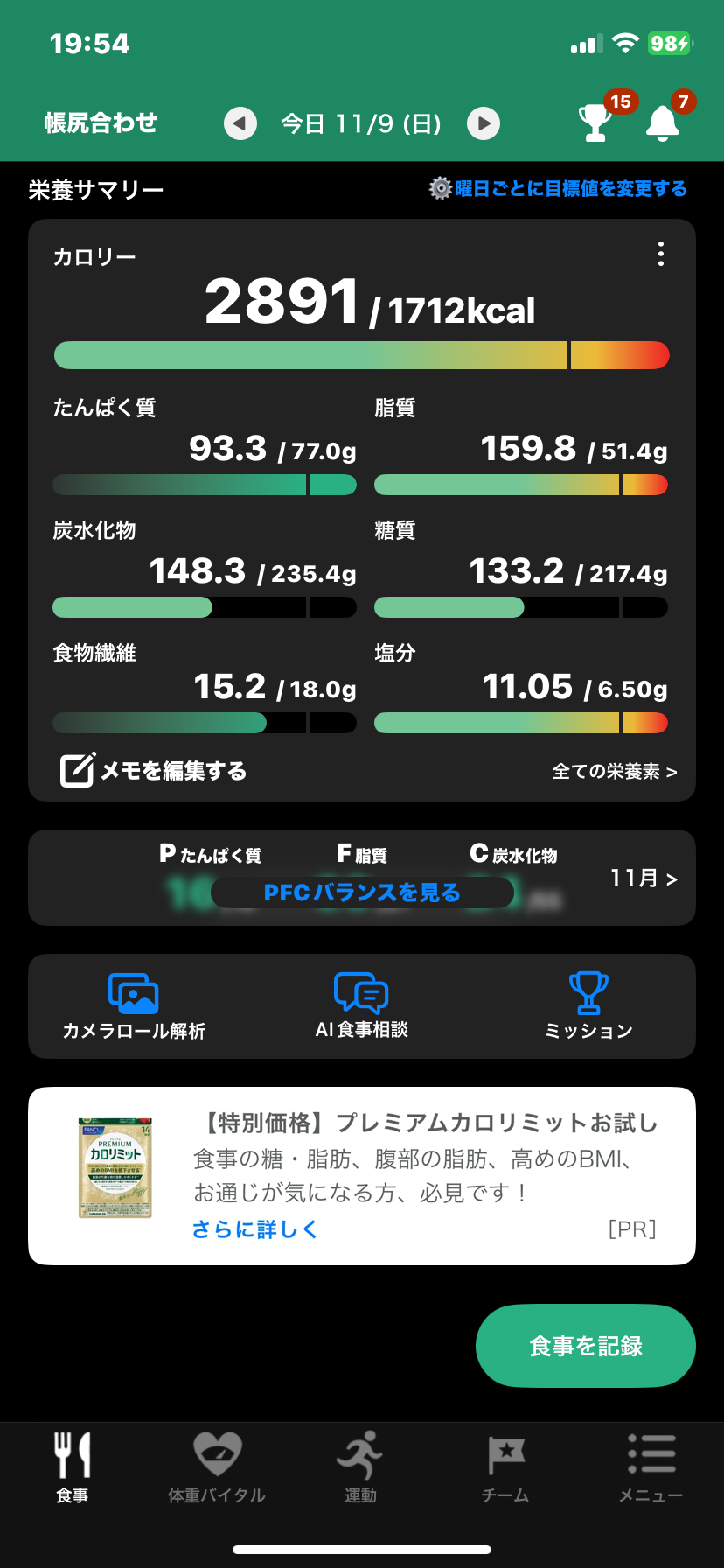 2025年11月 ダイエット総合トピ