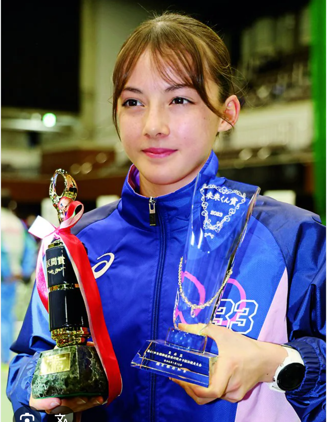 17歳ドルーリー朱瑛里、米ワシントン大合格　同大陸上部が発表　U20アジア選手権1500m金メダル