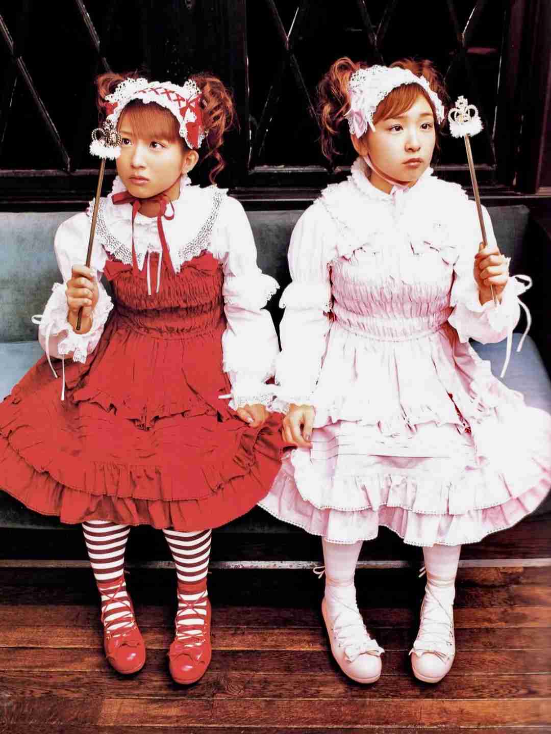 フリフリの服好きな人、着ている人