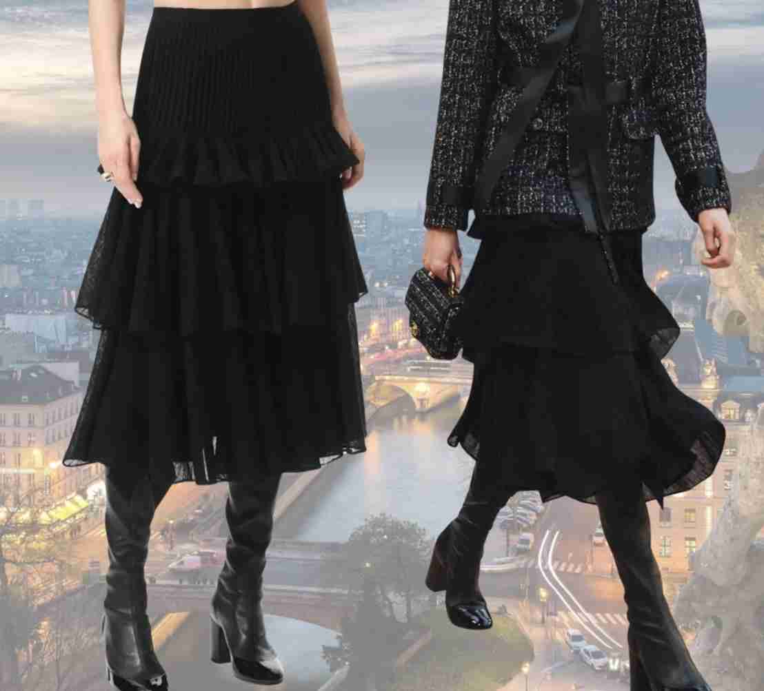 フリフリの服好きな人、着ている人