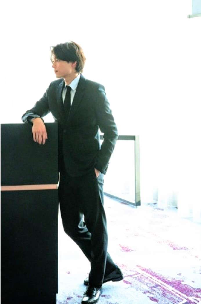 スーツの着こなし