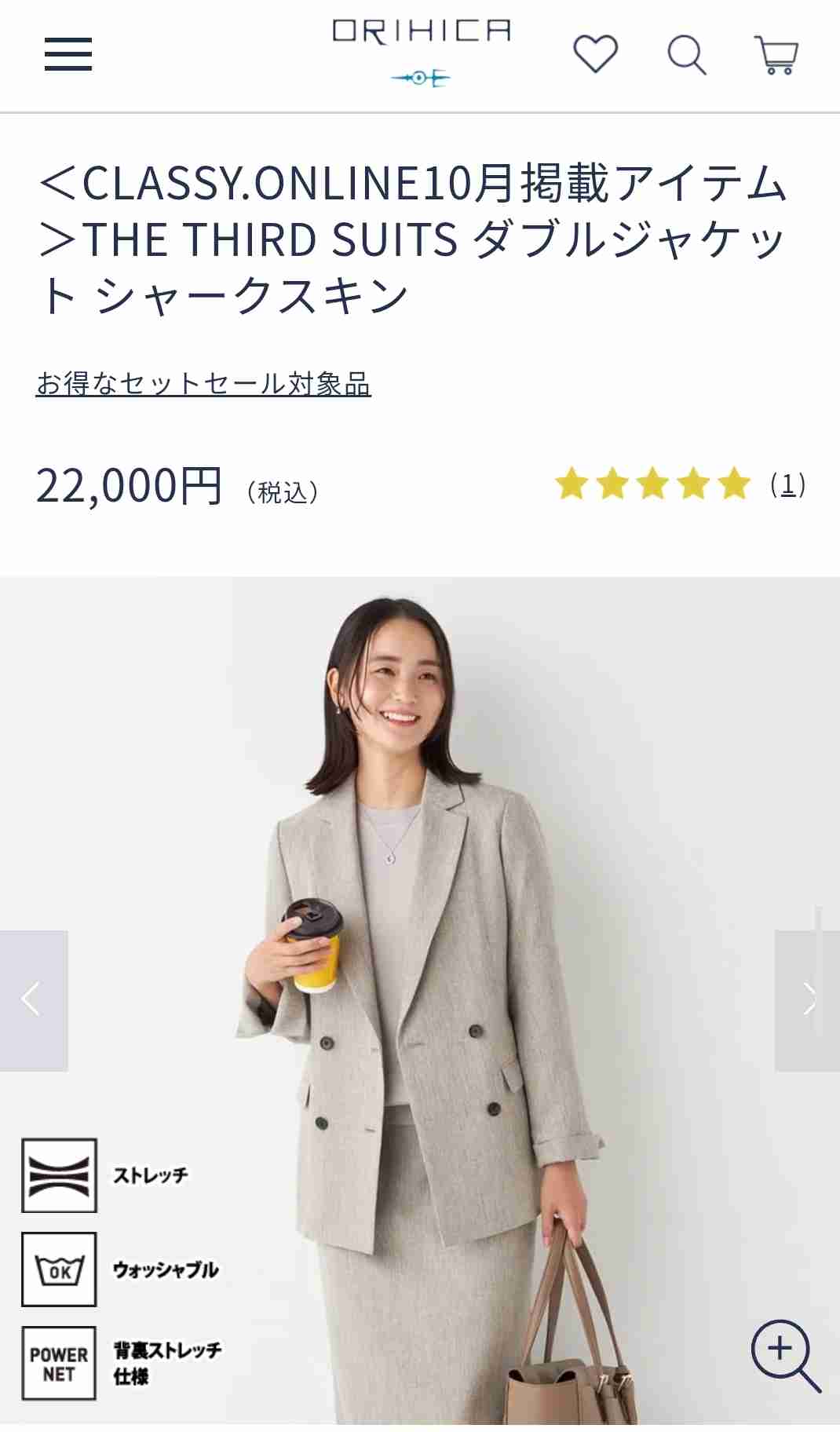 スーツの着こなし