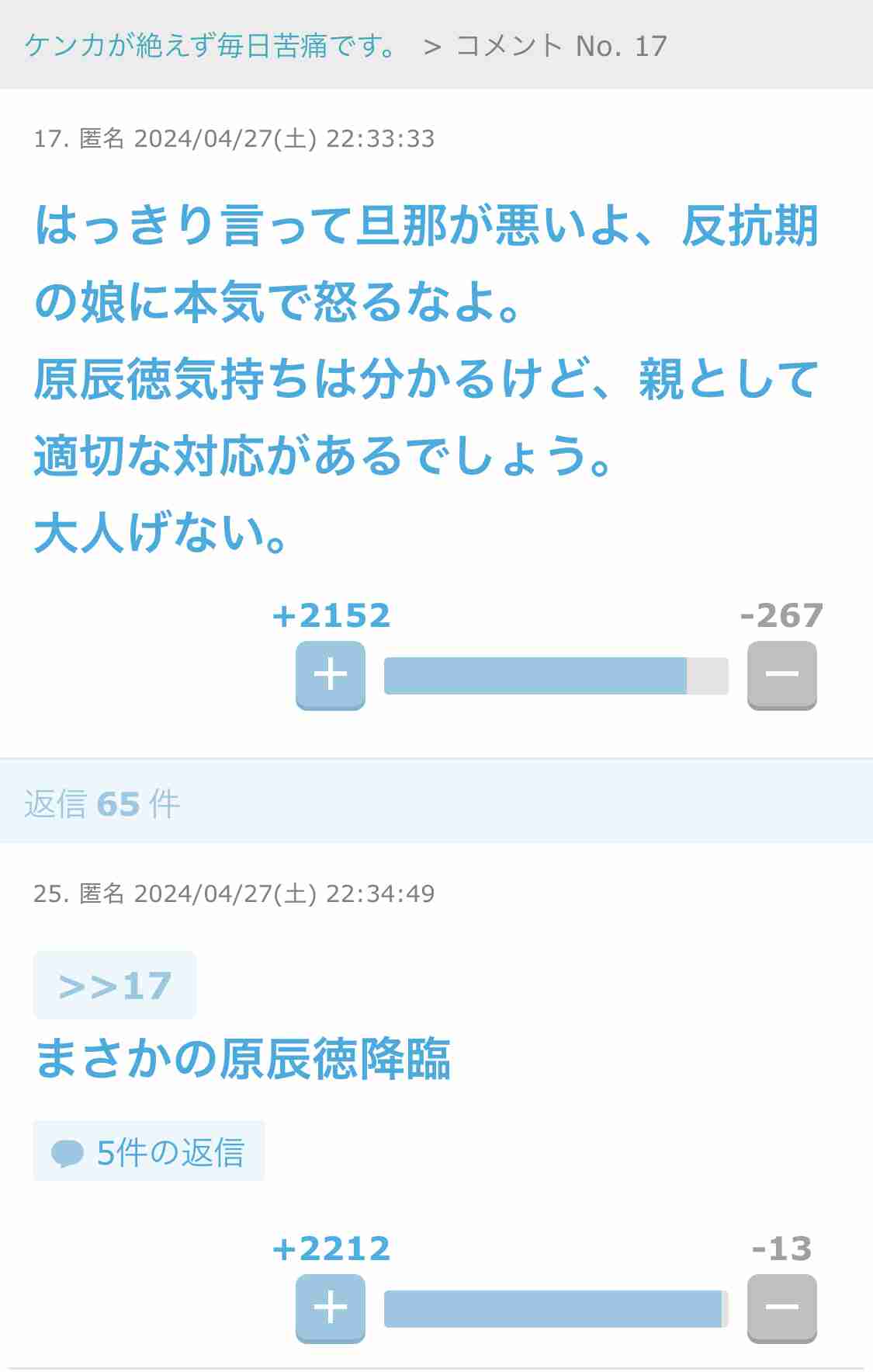 声を出して笑ったガルちゃんの投稿Part40