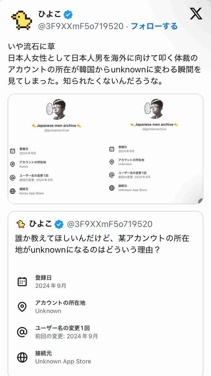 Xについて知ってること