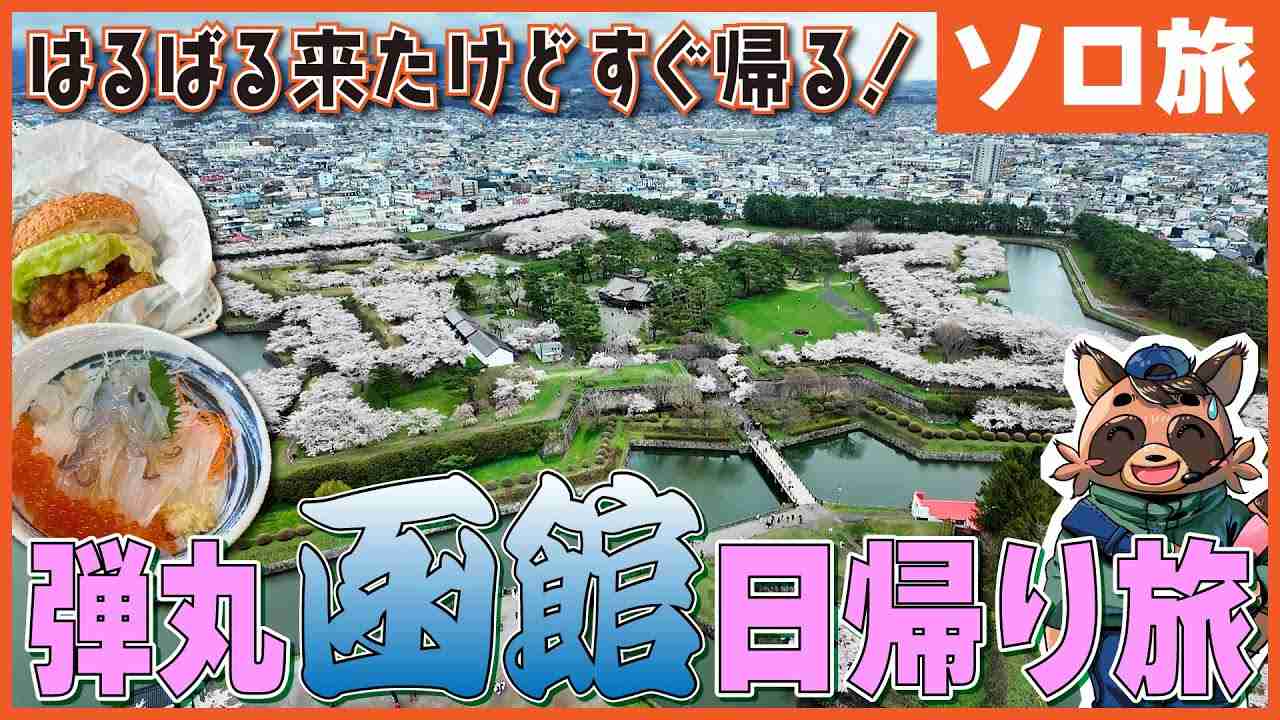 北海道を日帰りで楽しみたい