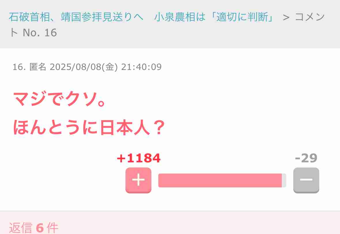 高市総理大臣の支持者が怖い