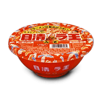 懐かしいパッケージを貼るトピ