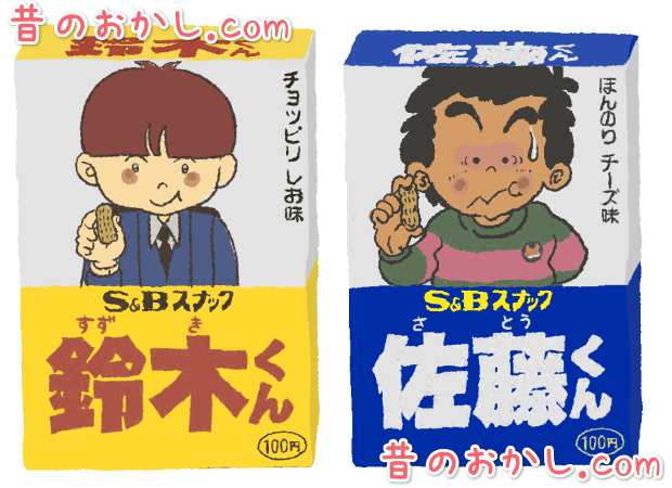 懐かしいパッケージを貼るトピ