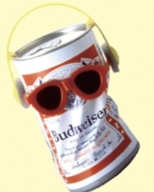 懐かしいパッケージを貼るトピ