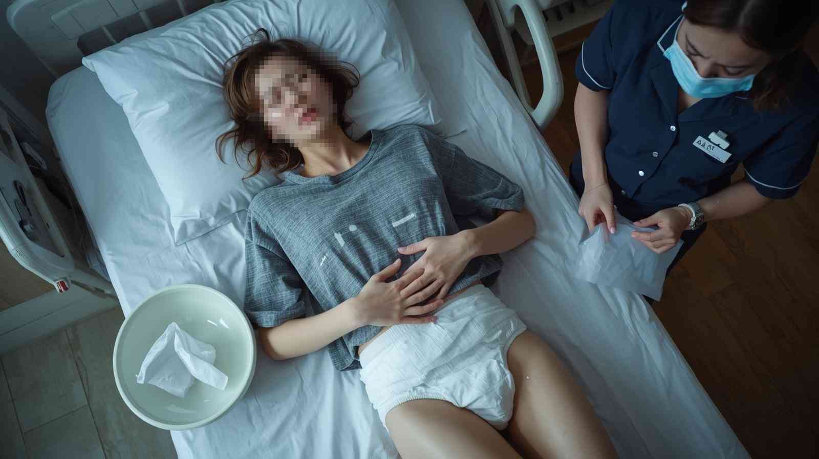 食中毒で大変な経験をした