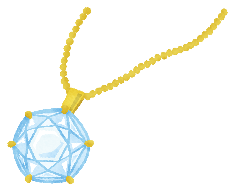 普段つけているネックレス