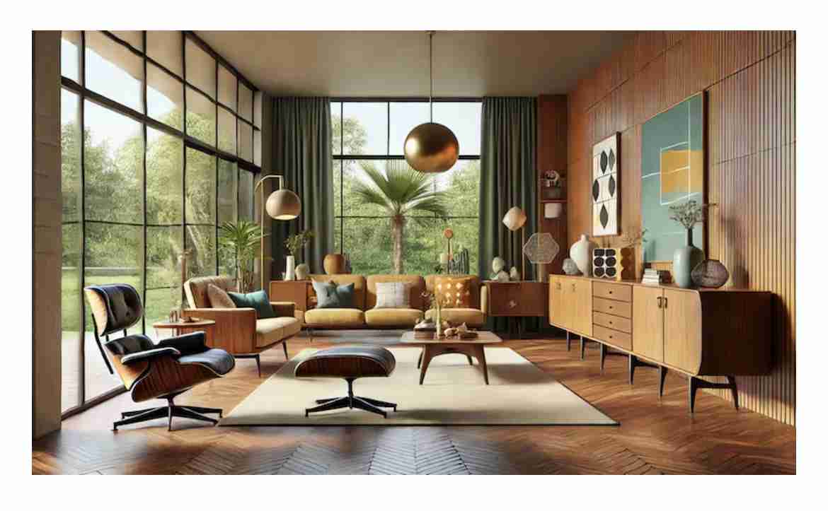 【インテリア】ミッドセンチュリーのお家が見たい！