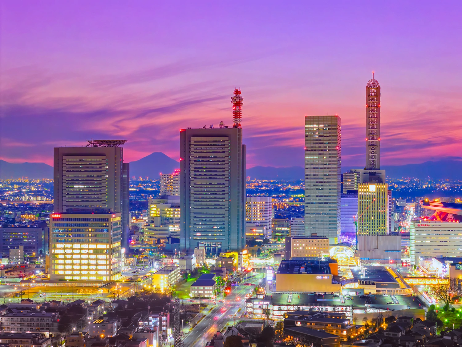 いろんな夜景が見たい