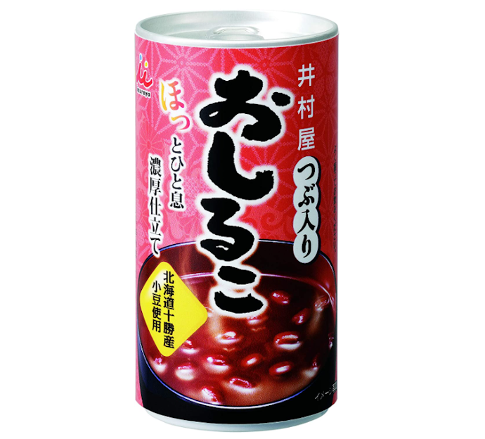 自販機のお汁粉缶🫘