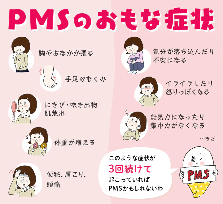 ピル以外のPMS改善法