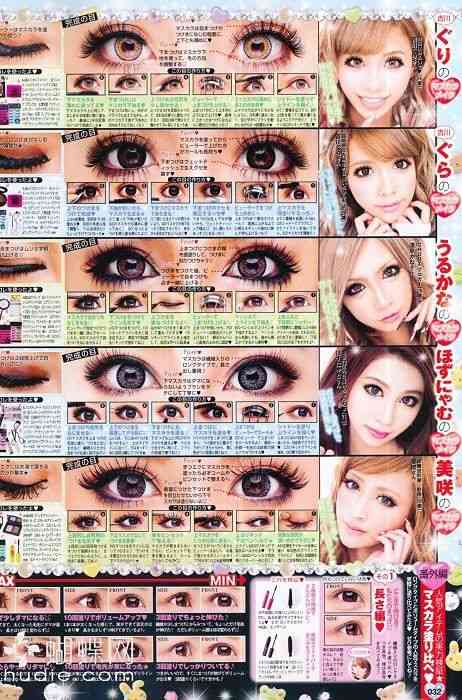 90年代メイクの再現