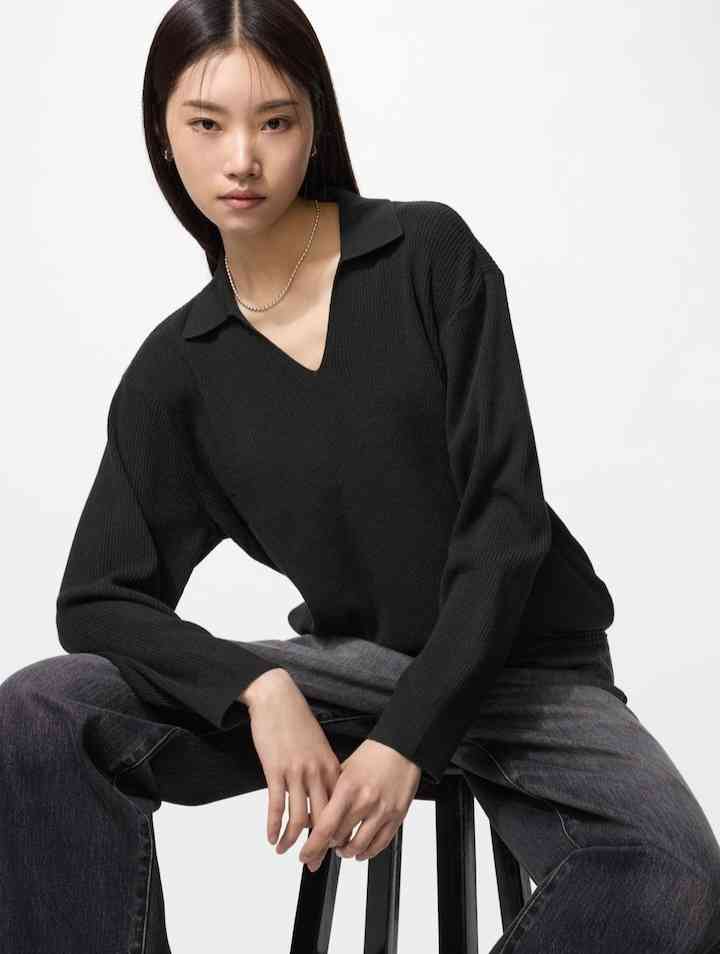 骨格ストレートの秋冬服