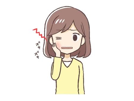 歯の神経を抜いて痛い