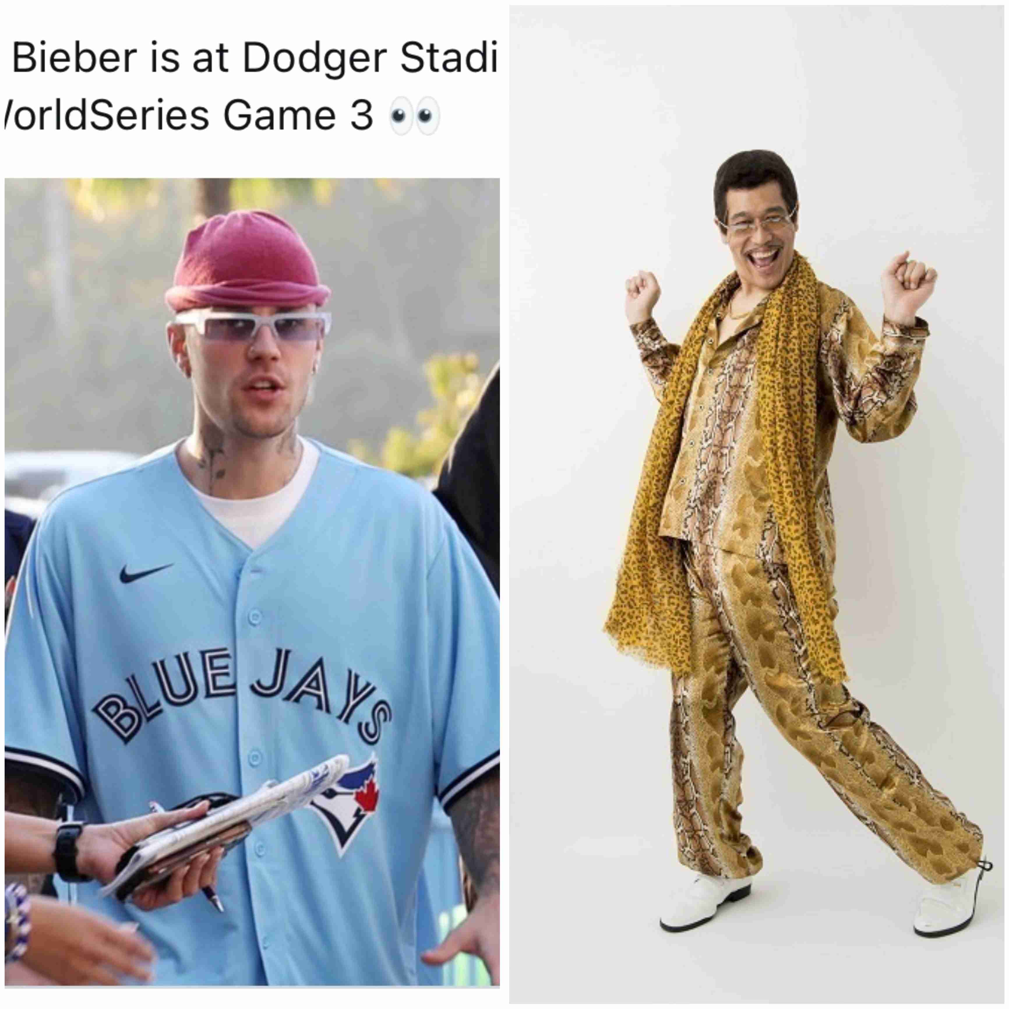 《その服どこで買ったの？》衝撃チェンジ姿のジャスティン・ビーバー（31）が“眼球バキバキTシャツ”披露でファン困惑　裁判決着の前後で「ヒゲを剃る」発言も