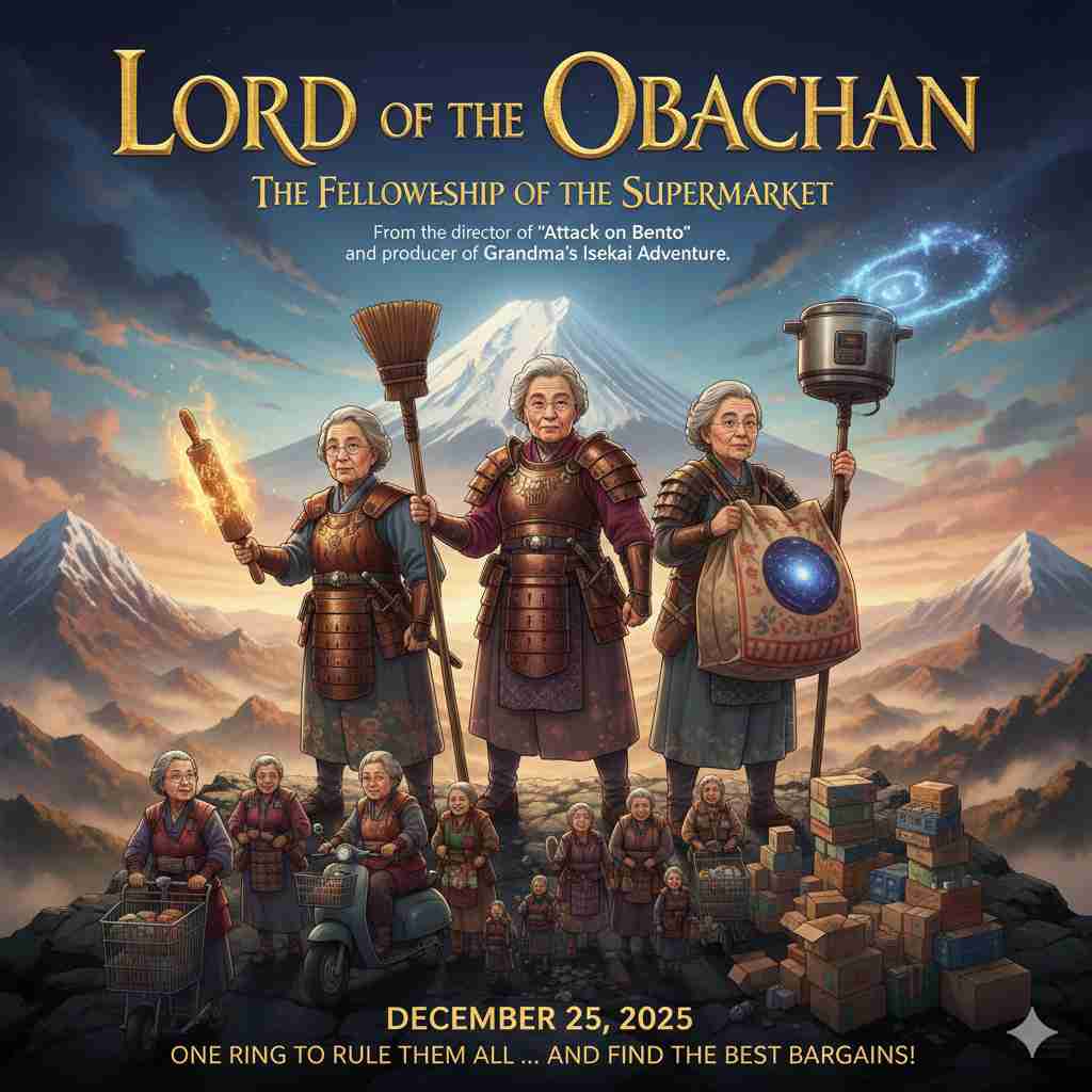 タイトルの一部を「オバチャン」に変えちゃうトピ