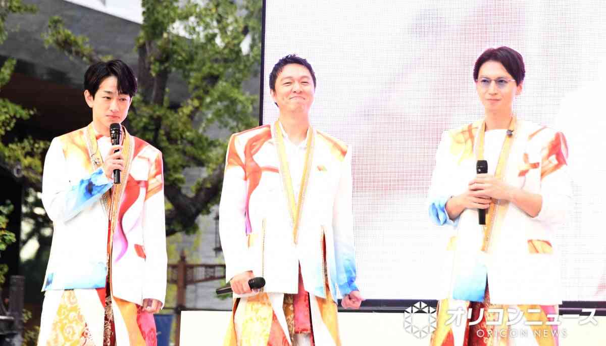 SUPER　EIGHT村上信五　大阪府知事選出馬？御堂筋ランウェイで爆笑トーク「維新入って」「まだ」